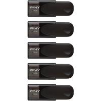 

PNY Technologies Attache 4 16GB USB 2.0 Flash Drive, 5-Pack