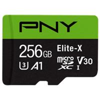 

PNY Technologies 256GB Elite-X microSDXC Class 10 UHS-I U3 Flash Memory Card