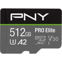 

PNY Technologies 512GB Pro Elite microSDXC U3 Flash Memory Card