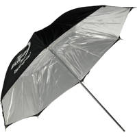 

Photogenic 45" Eclipse Umbrella with Silver Interior & Black Cover. (EC45S)