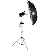 

Photogenic ION Inverter with StudioMax 320W/s Flash Head and Umbrella Kit