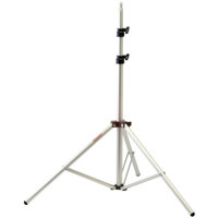 

Photogenic 6' Air Cushioned, Heavy Duty Lightstand with 5/8" Mounting Stud, 4 Section with 3 Risers, Chrome. (TALS6)