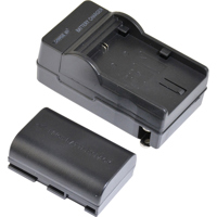 

ProAm Equivalent 2000mAh Battery and Charger for Canon LP-E6 LCD Monitor Adapter Plate and DSLR Cameras