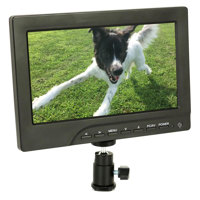 

ProAm 7" Iris Pro 1080i Compatible HDMI LCD Monitor, 400CD/M2 Brightness, 500:1 Contrast Ratio, 800x480 Native Resolution