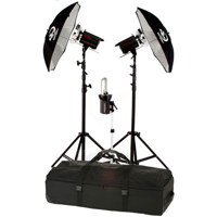 

Photogenic Powerlight PL2 Professional Studio Kit with 2 PL1250 Monolights, 1-AKC320 Studiomax Light, Stands & Case (PL125K)