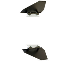 

Photogenic 2-Leaf Trapezoidal Barndoor Set for the 24" Glamour Reflector
