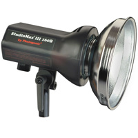 

Photogenic StudioMax III AC/DC Operated 160ws Constant Color Monolight, with Reflector & Flashtube. (AKC160B)