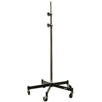 

Photogenic TA34SU 8' Free Sliding Light Stand with 5/8" Top & 25" Base with Castors, Chrome.