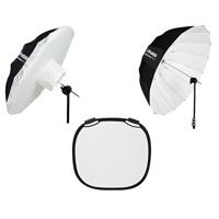 

Profoto Deep White Umbrella, Large, 51" (129.54cm) - Bundle With Profoto Umbrella Diffuser, Large, 1.5 Stops + Profoto 47.24" / 120cm Large Reflector White/Silver
