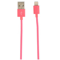 

PPA International 4' Lightning to USB Sync and Charge Cable for iPod/iPhone/iPad, Pink