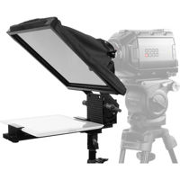 

Prompter People Prompter Pal FreeStanding Teleprompter with Tablet Cradle for iPhone or iPad, 10x10" BeamSplitter Glass