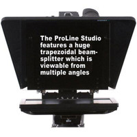 

Prompter People ProLine Studio Teleprompter, Includes 17" High Bright Monitor, 25' VGA Extension Cable, Flip-Q Pro Software