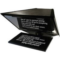 

Prompter People RoboPrompter Teleprompter for Panasonic AW-HE100 & Sony BRC Series Robotic Cameras, 24" Wide Glass
