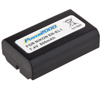 

Power2000 NP-800 / EL1 Replacement Lithium-Ion Rechargeable Battery 7.4v 800mAh for Select Minolta and Nikon Digital Cameras