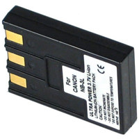 

Power2000 NB-3L Replacement Nickel Metal Hydride (NiMH) Rechargeable Battery forCanon Digital Cameras - 3.7volts, 900mAh