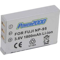 

Power2000 NP-95 Replacement Lithium-Ion Rechargeable Battery 3.6v 1800mAh for Fujifilm FinePix Digital Cameras