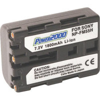 

Power2000 NP-FM55H Replacement 7.2v, 1800mAh Lithium Ion Battery for Sony NP-FM55H Camera Battery