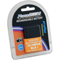 

Power2000 BLS-1 Replacement Rechargeable Battery 7.2v 1400mAh for Select OlympusDigital Cameras