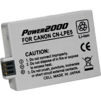 

Power2000 Power2000 Lp-e5 Replacement Lithium-ion