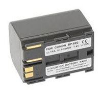 

Power2000 BP-522 Replacement Lithium-Ion 7.4v, 3000mAh Camcorder Battery for Canon BP-522
