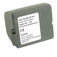 

Power2000 BP-422 Replacement Lithium-Ion 7.4v, 3000mAh Camcorder Battery for Canon BP-422