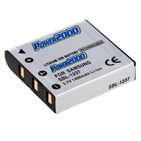 

Power2000 SBL-1237 Replacement 3.7v, 1400mAh Lithium Ion Battery for Samsung SBL-1237 Battery