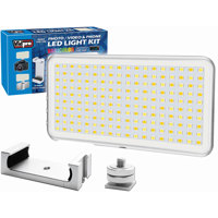 

VidPro LED-180 Micro Series Photo & Video LED Light for Cameras and Smartphones, 3100-5500K Color Temperature
