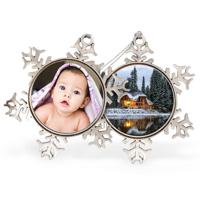 

Printique Custom Metal Snowflake Ornament