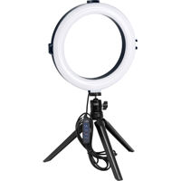 

VidPro RL-8 8" Bi-Color LED Ring Light Kit with Mini Tripod and Ball Head