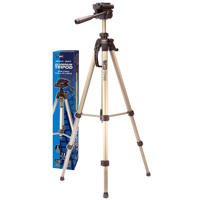 

VidPro Heavy-Duty 56" Aluminum Tripod with 3-Way Pan & Tilt Head and Case