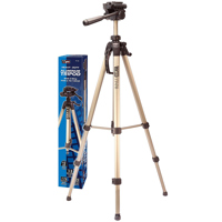 

VidPro Heavy-Duty 76" Aluminum Tripod with 3-Way Pan & Tilt Head and Case