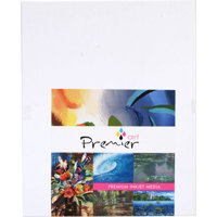 

Premier Imaging Smooth Matte Hot Press Fine Art Museum Grade Paper, Bright White, 11"x17", 25 Sheets