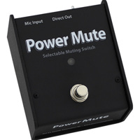 

Pro Co Sound Cough Drop Series CDPM Power Mute Selectable Microphone Muting Switch