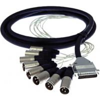 

Pro Co Sound 5' Analog Multi Track Recording Cable for Tascam DA88 Recorder & Compatible Mixers, D-Sub DB25 to 8x XLR Male Connector