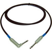 

Pro Co Sound EGL-186 18.5' Excellines 20 AWG Instrument Cable, 1/4" Phone Angled Male to 1/4" Phone Male