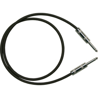 

Pro Co Sound G1-3 3' 24 AWG Guitar Instrument Cable with 2x 1/4" Connectors, Black