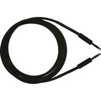 

Pro Co Sound G1S-15 15' 24 AWG Guitar Instrument Cable with 2x 1/4" Shrink Over Barrel Connectors, Black