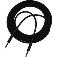 

Pro Co Sound G1S-18 18' 24 AWG Guitar Instrument Cable with 2x 1/4" Shrink Over Barrel Connectors, Black