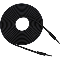 

Pro Co Sound G1S-30 30' 24 AWG Guitar Instrument Cable with 2x 1/4" Shrink Over Barrel Connectors, Black