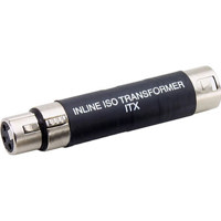 

Pro Co Sound ITX Isolation Transformer Adapter, 600Ohms Output Impedance, 3-Pin XLR Female to 3-Pin XLR Male