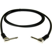 

Pro Co Sound LPPLL-06 6" Lifelines 20 AWG Instrument Cable, Right Angle 1/4" to 1/4" Male Right Angle Phone Plug