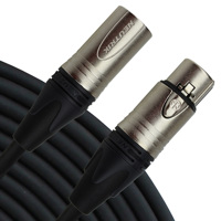 

Pro Co Sound N1M1-2 2' Stage 24 Gauge Microphone Cable with Neutrik Nickel-1 Series XLRF-XLRM Connectors
