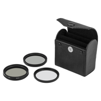 

ProOptic 43mm Digital Essentials Filter Kit with Ultra Violet (UV), Circular Polarizer and Neutral Density 2 (ND2) Filters and Pouch