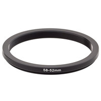 

Adorama Step-Down Adapter Ring 58mm Lens to 52mm Filter Size