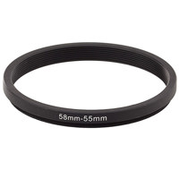 

Adorama Step-Down Adapter Ring 58mm Lens to 55mm Filter Size