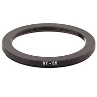 

Adorama Step-Down Adapter Ring 67mm Lens to 55mm Filter Size