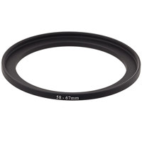 

ProOptic Step-Up Adapter Ring 58mm Lens to 67mm Filter Size