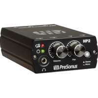 

PreSonus HP2 2-Channel Battery-Powered Personal Stereo Headphone Amplifier with 1/4" TRS Breakout Cable