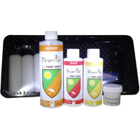 

Premier Imaging PremierArt Eco Print Shield Protective Coating Sample Kit, Includes 8oz Bottle of Gloss, 4oz Bottle of Satin, 4oz Bottle of Matte, 4" Roller Tray, Roller Handle, 3x Foam Rollers