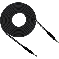 

Pro Co Sound SLVRHOG-1 1' Roadhog 20 AWG Guitar Cable with Neutrik 1/4" Connectors, Silver Plated Conductors